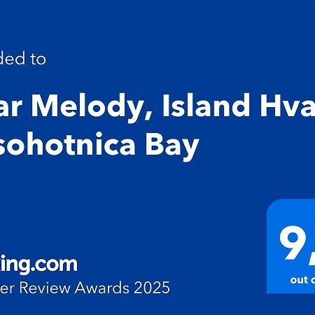 Hvar Melody, Island Hvar, Rosohotnica Bay Basina المظهر الخارجي الصورة